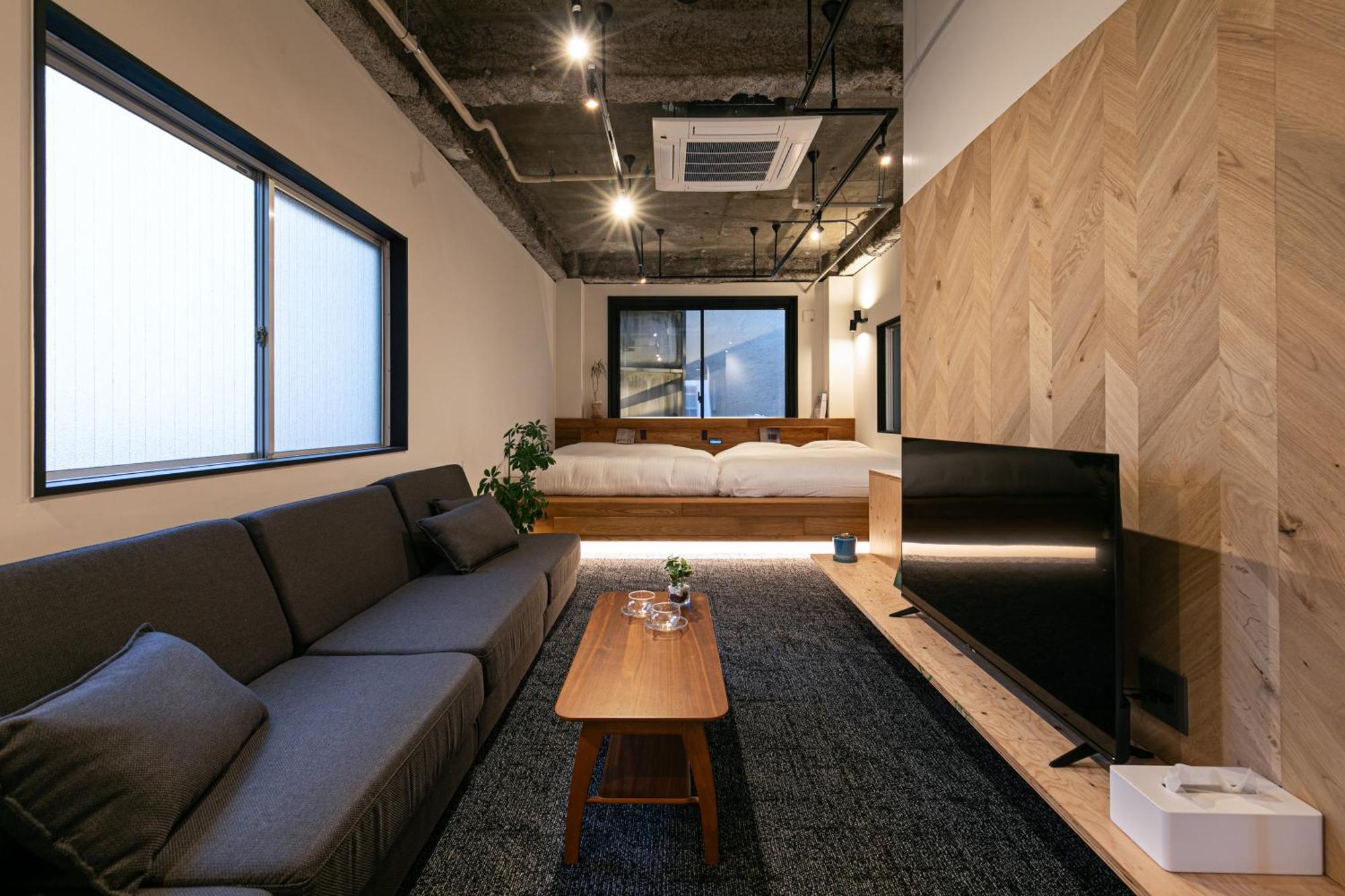 City Center Villas ゲストハウス3.5 Хиросима Экстерьер фото