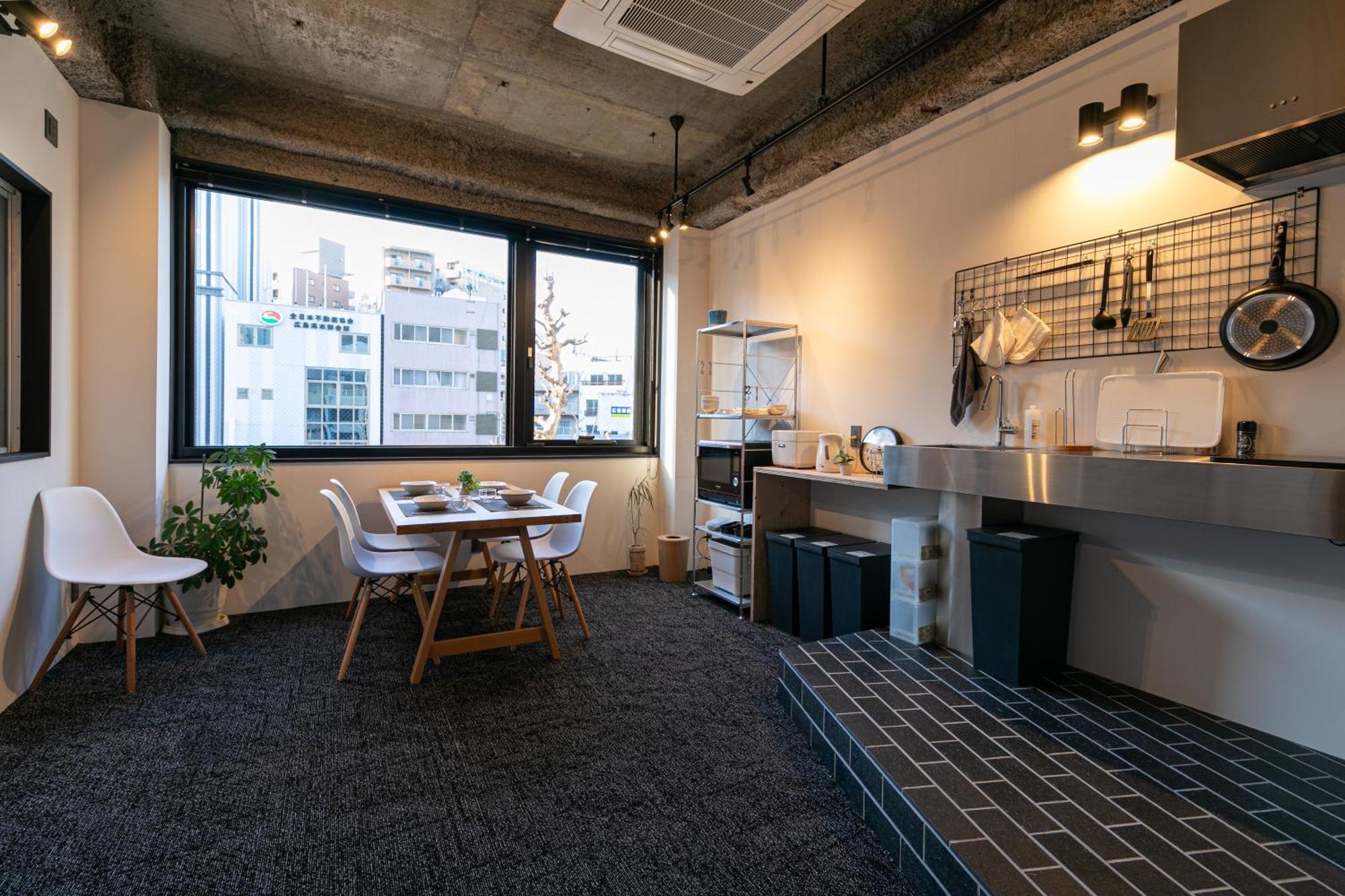 City Center Villas ゲストハウス3.5 Хиросима Экстерьер фото