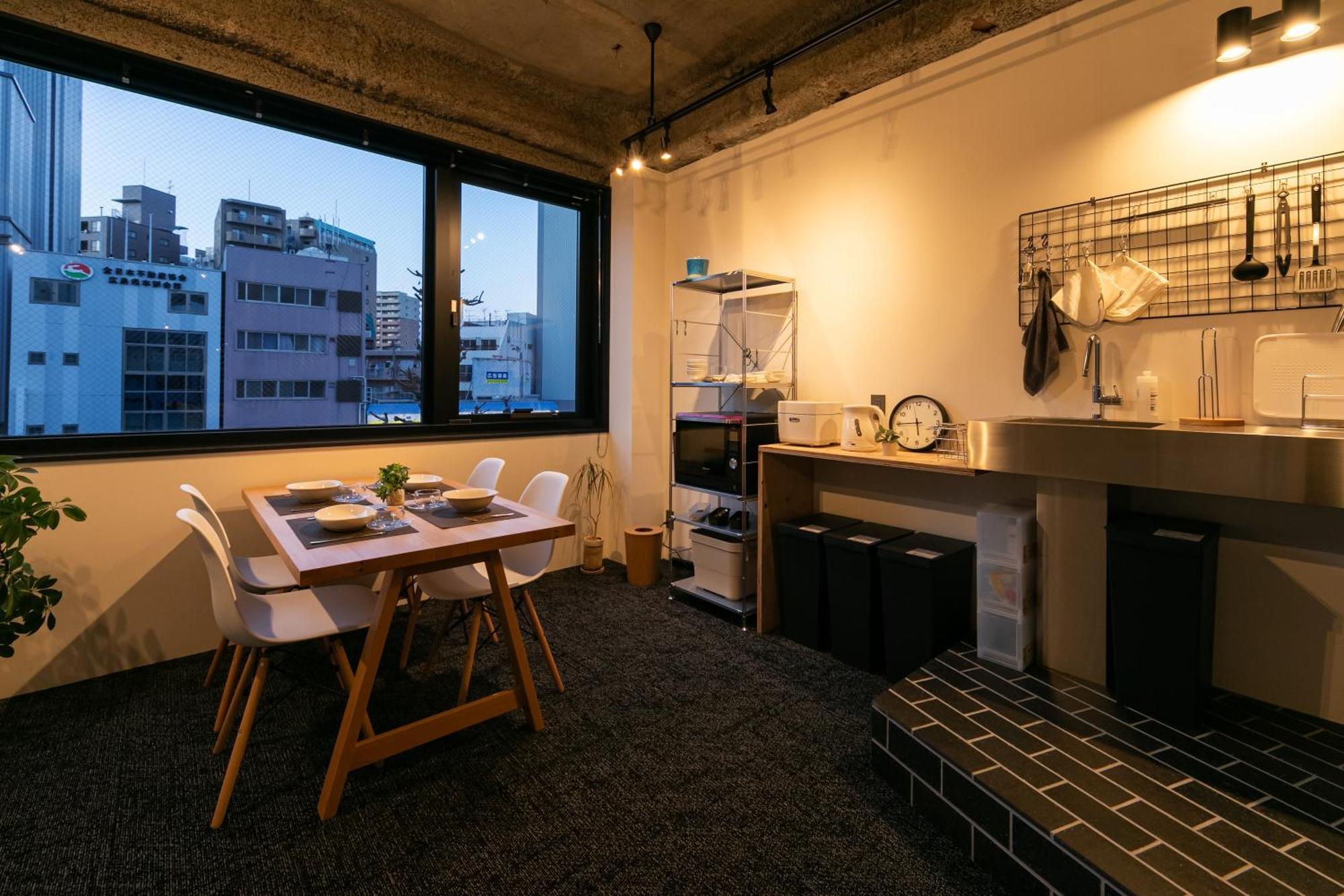 City Center Villas ゲストハウス3.5 Хиросима Экстерьер фото